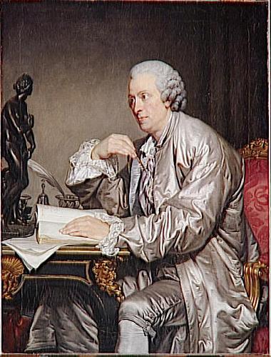 Jean-Baptiste Greuze Portrait de Claude Henri Watelet France oil painting art